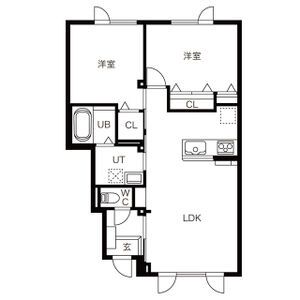 【シェーンヒルズ緑ヶ丘Aの間取り】