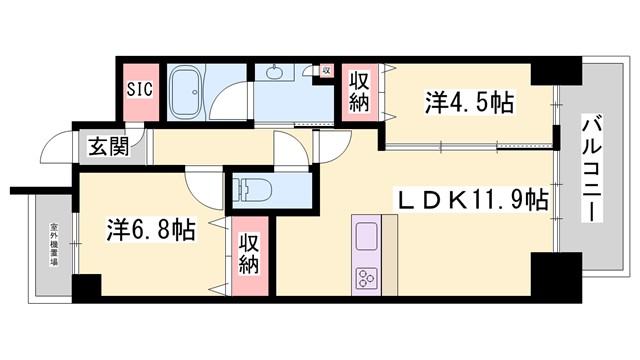 ケイマンの間取り