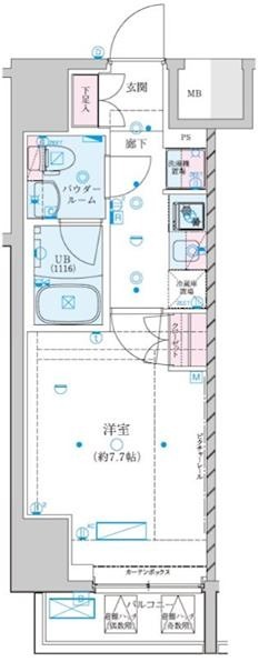 GENOVIA川崎VIIの間取り