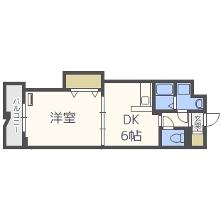 福岡市早良区野芥のマンションの間取り