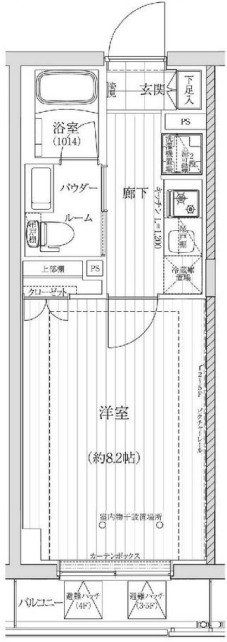 パティーナ北綾瀬の間取り