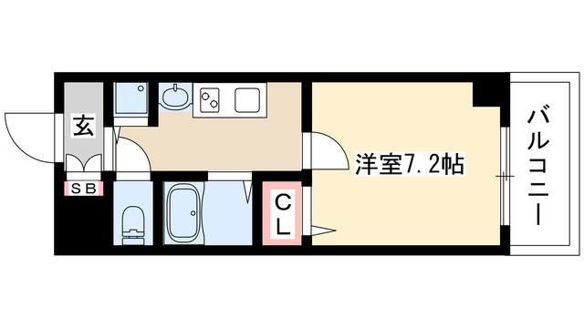 ベレーサ金山の間取り