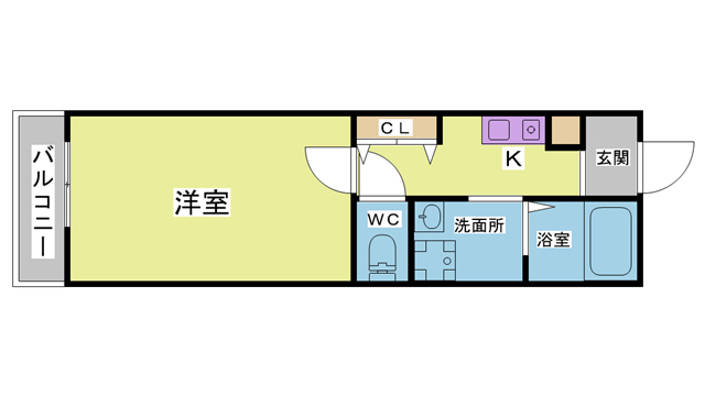 tentree神戸鈴蘭台の間取り