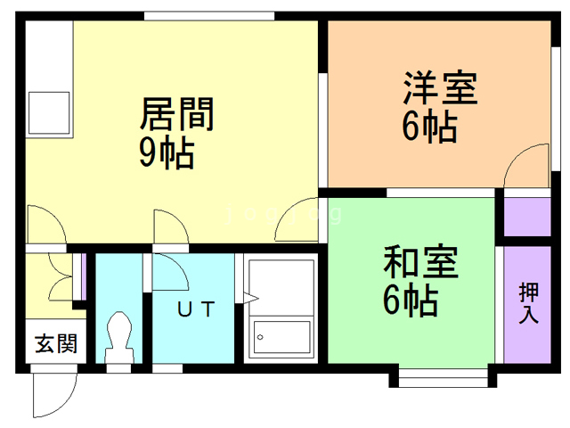 ユートピアハイツの間取り