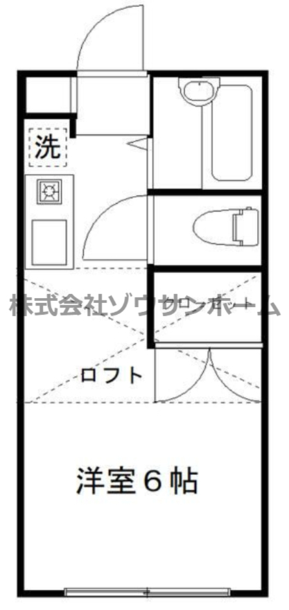 グリーンシャトレーの間取り