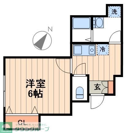 Fortuna元町の間取り