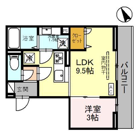 Ｄ－Ｓｅｒｅｎｏ志木幸町の間取り