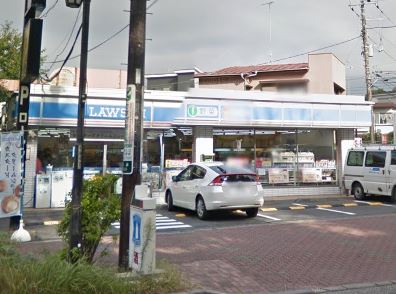 コンビニ　ローソン 藤沢西富店（コンビニ）まで615m