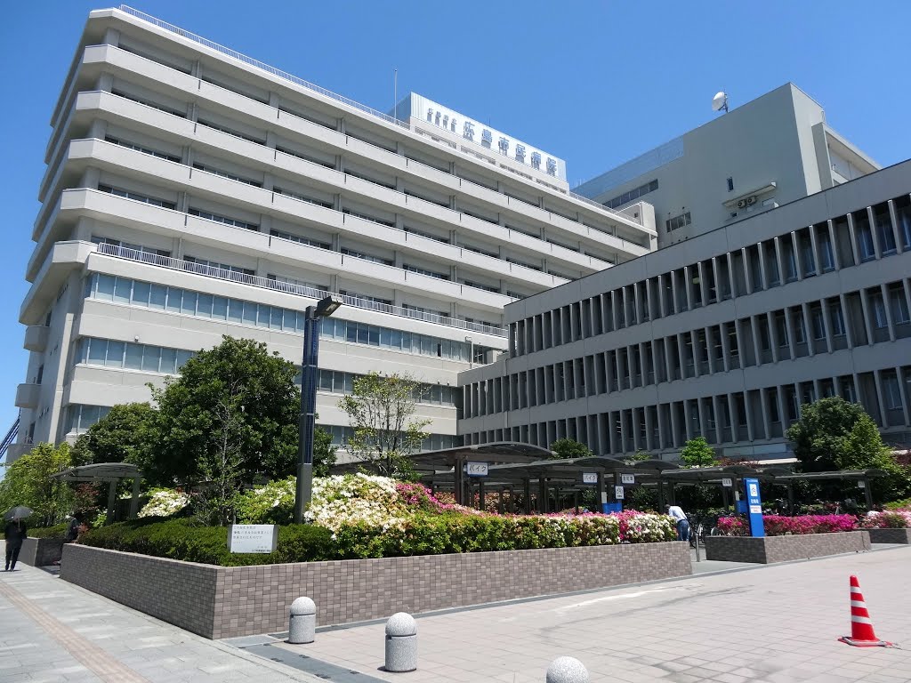 病院　広島市立広島市民病院（病院）まで546m