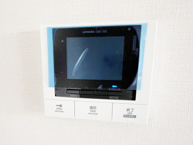 セキュリティ　モニタ付インターホンです☆