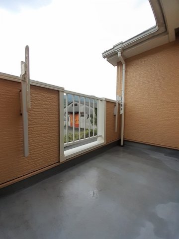 バルコニー　バルコニーがあります