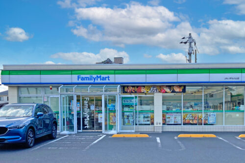 コンビニ　ファミリーマート　ＪＡいずも小山店（コンビニ）まで460m