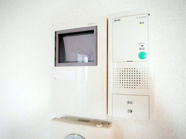 セキュリティ　モニター付きインターホン完備しています♪