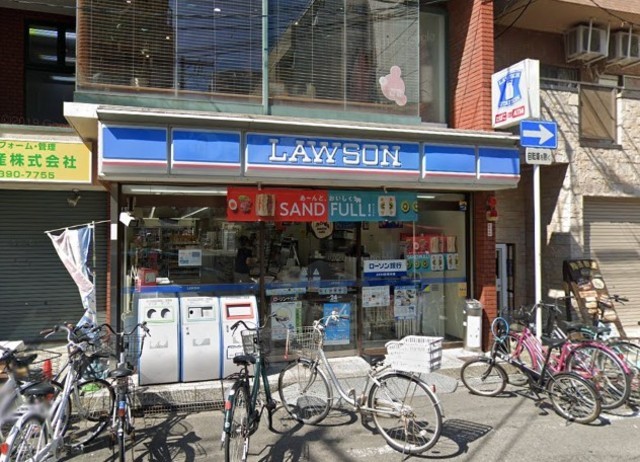 コンビニ　ローソン　十三店（コンビニ）まで102m