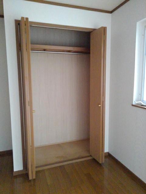 収納　クローゼットです。