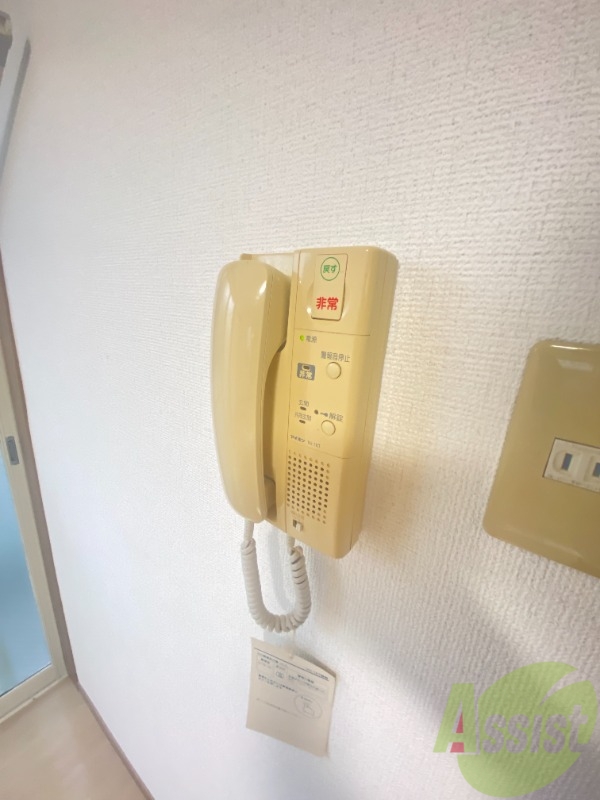 セキュリティ　壁一面収納です！