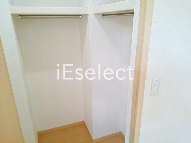 収納　収納便利なウォークインクローゼット