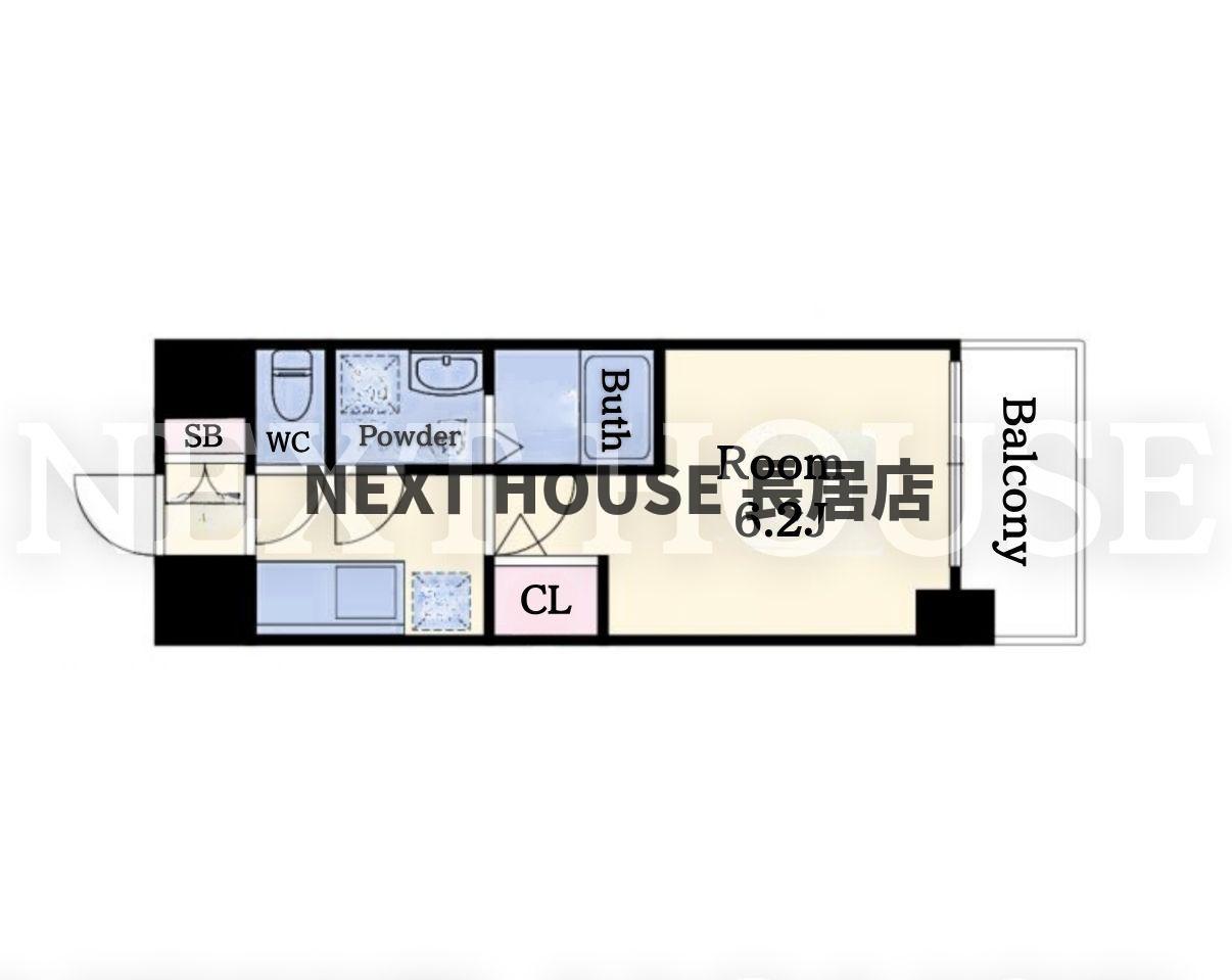 S-RESIDENCE新大阪WESTの間取り写真