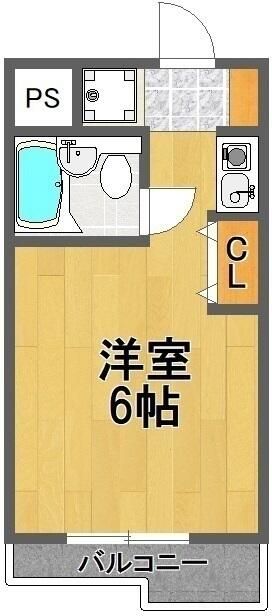 京急本線 弘明寺駅 徒歩11分 4階建 築35年の間取り写真