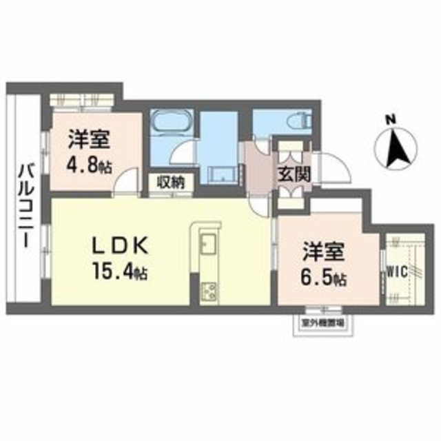 ＪＲ阪和線 堺市駅 徒歩2分 4階建 築1年の間取り写真