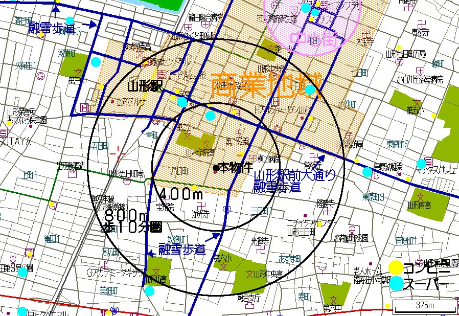 【山形市十日町のアパートのその他】