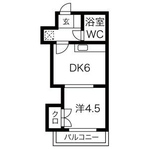 ハイツビバリーヒルズの間取り