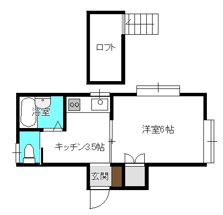 ネージュインLUNAの間取り