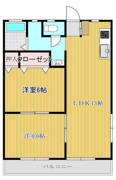 コンフォルト２１の間取り