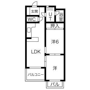 レジデンス白山の間取り