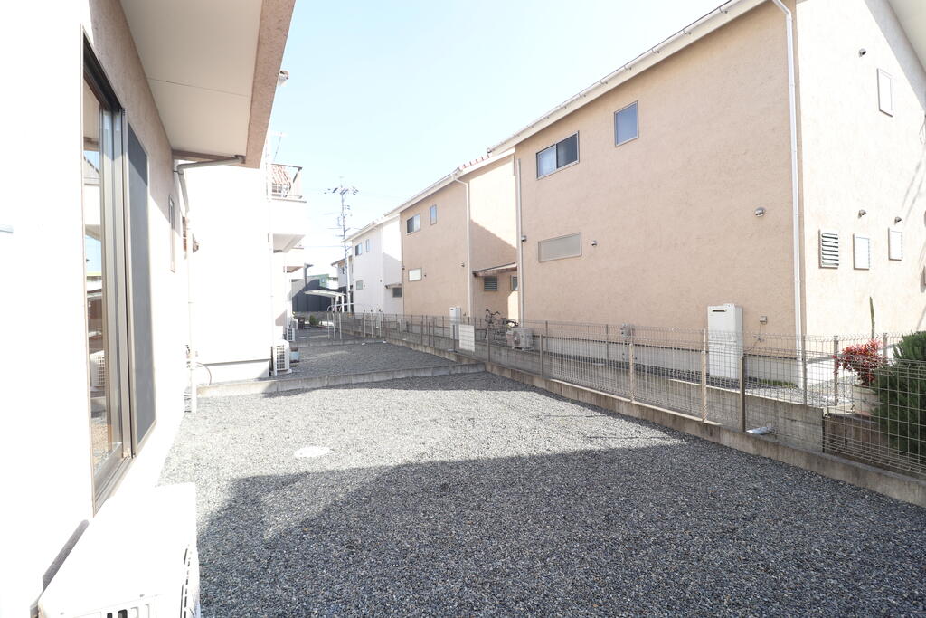 バルコニー　庭です！