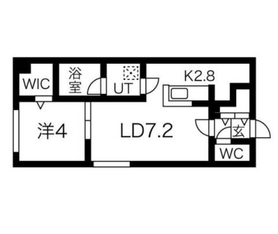 ベルコート宮の沢の間取り