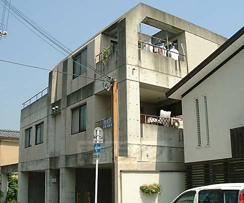 京都市北区小山南大野町のマンションの建物外観