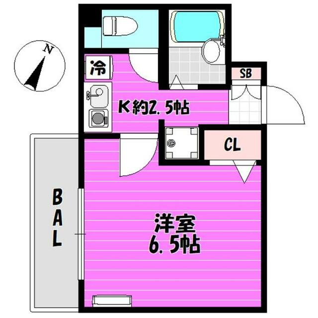 ショコラIIの間取り