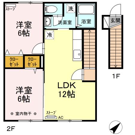 グリューンブルクの間取り
