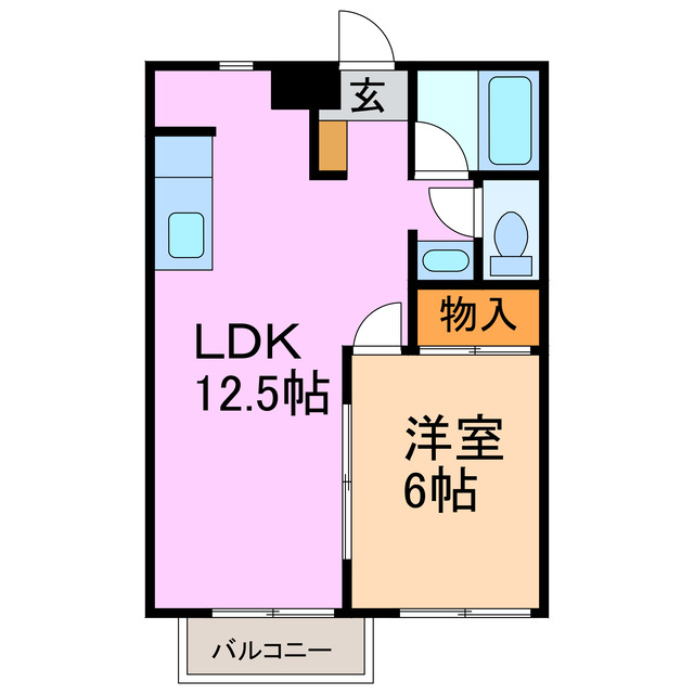 グリーンパーク鳴海の間取り