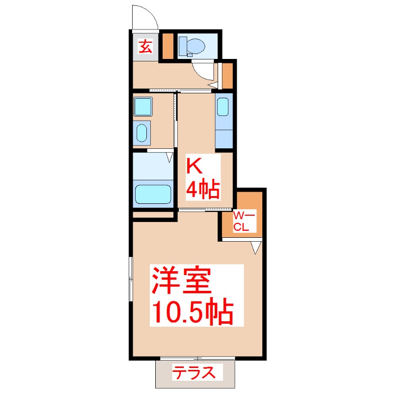 コンチネントスカイの間取り