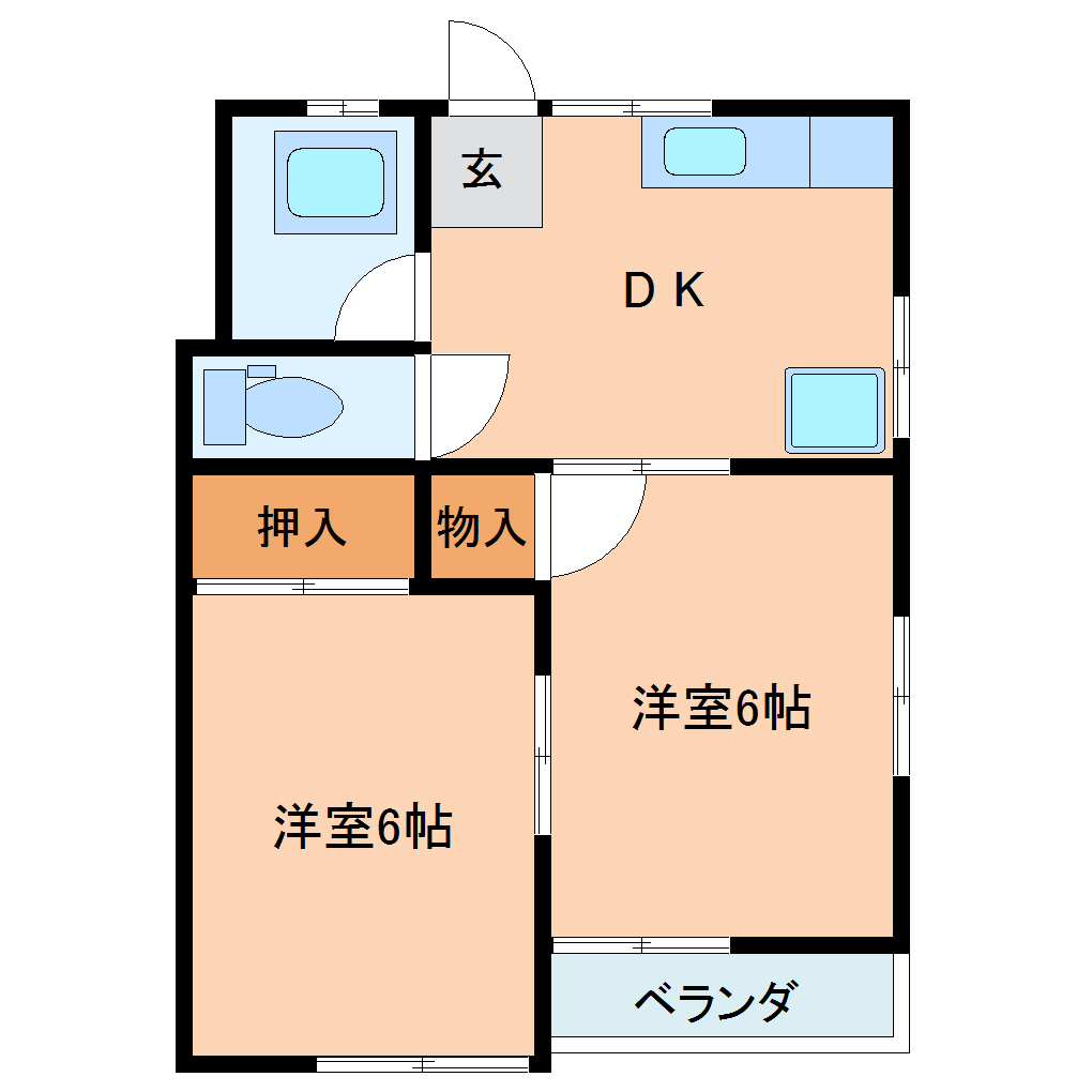 セントラルメゾンの間取り