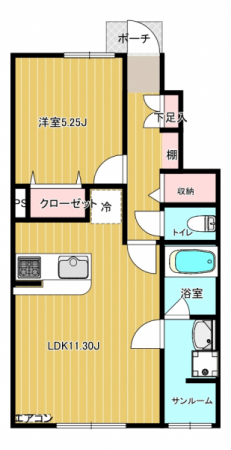 クァットウルの間取り