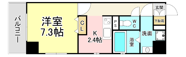 ＮＹＣマンションの間取り