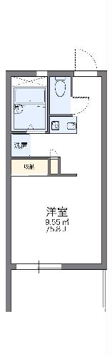 レオパレス錦の間取り