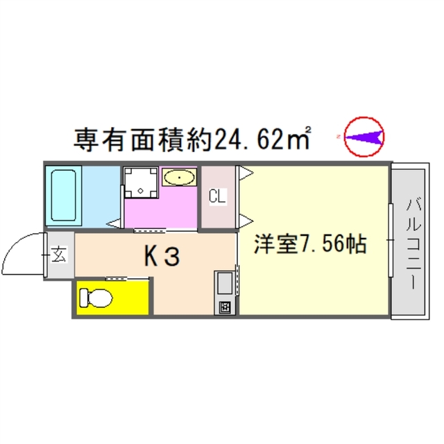 仮称）一乗寺高槻町新築の間取り