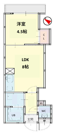 Private Residence（プライベートレジデンス）山科御陵の間取り