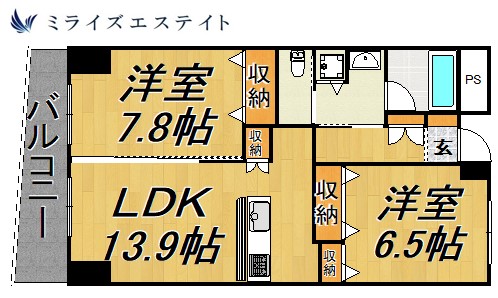 さくらＨｉｌｌｓ富士見の間取り