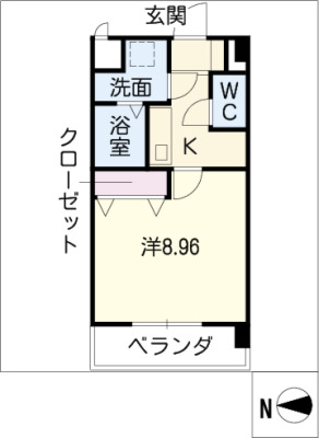 パークアベニューティリェツの間取り