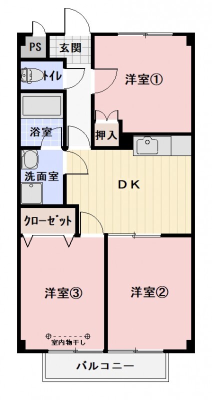 ＰＡＲＫＳＩＤＥリマティーＲの間取り