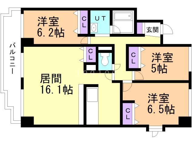 ポラリス伏見の間取り