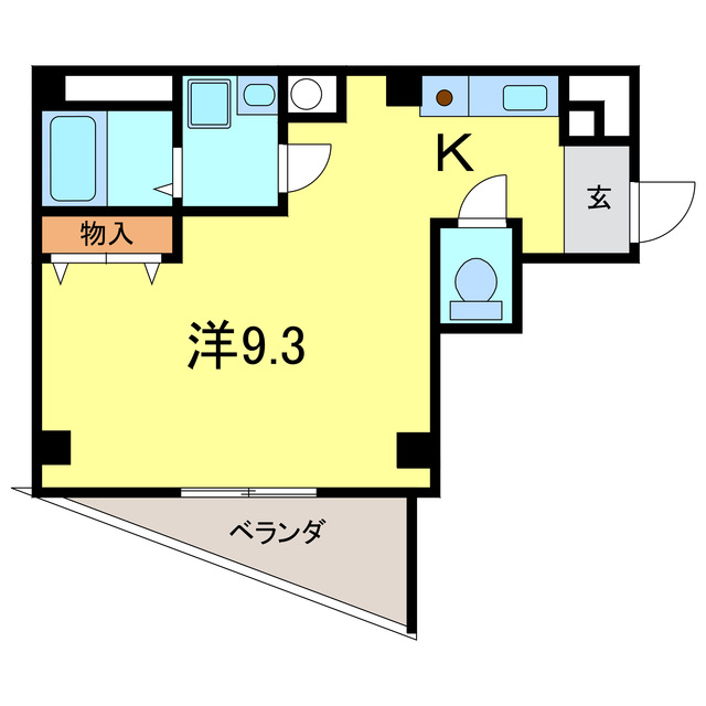 ＫＴＥＸビルの間取り