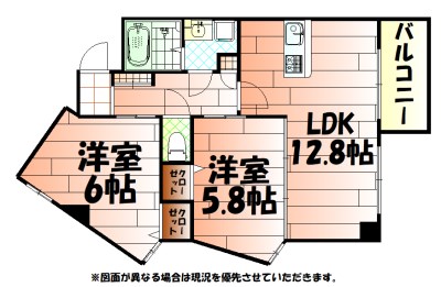 オールセインツの間取り