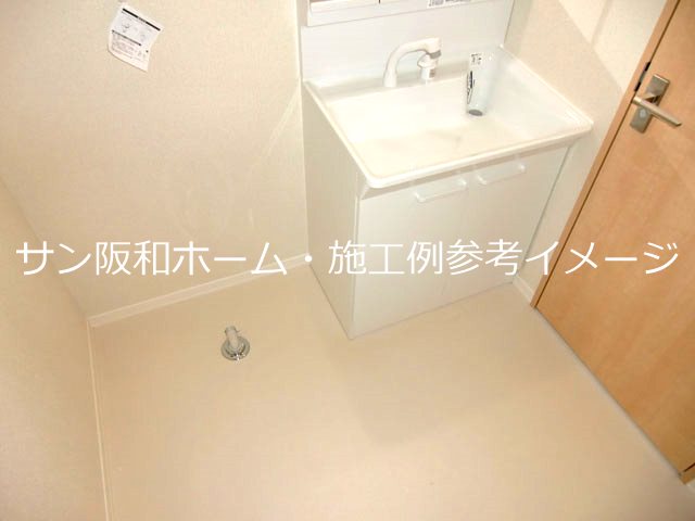 【クレール月美野III番館の洗面設備】