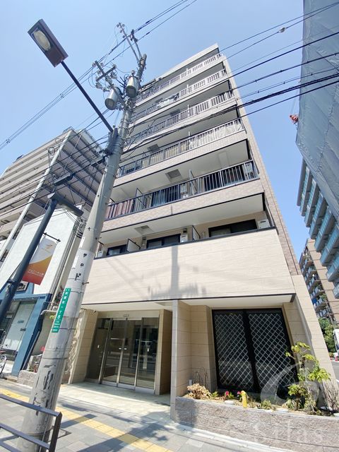 堺市堺区翁橋町のマンションの建物外観